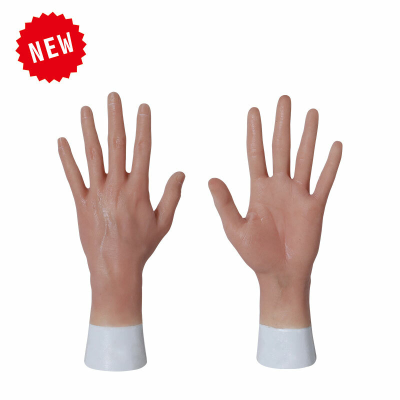 KnowU Silicone Gloves Female Realistic Cover Scars For Crossdresser Transgender