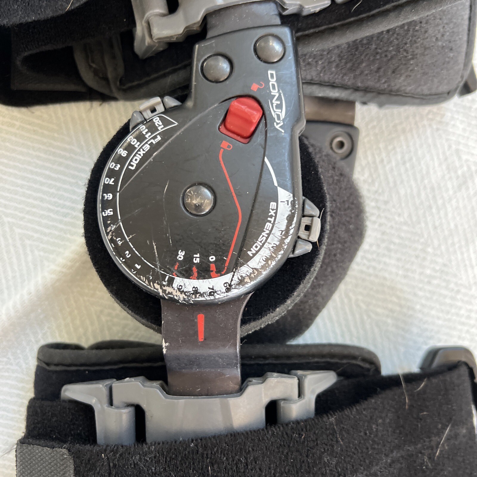 DonJoy Range Of Motion Black Knee Brace Rehab No Size Found