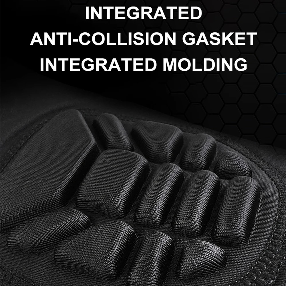 1Pcs Knee Braces, Double Crashproof Knee & Calf Pads, Thigh Compression Leg