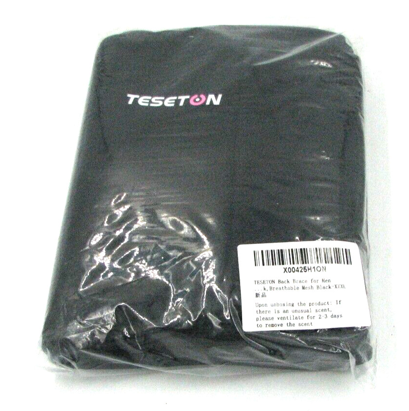 TESETON Back Brace Men’s XXXL Support Belt for Lifting