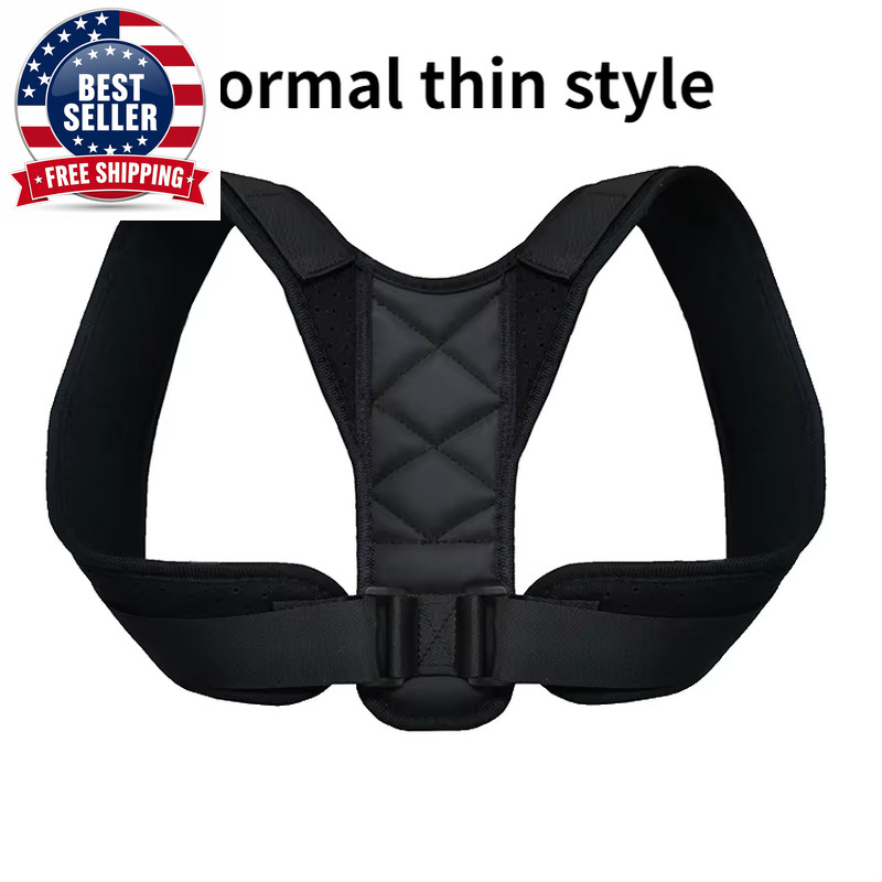 Adjustable Back Shoulder Posture Corrector Belt Clavicle Spine Support Reshape Y