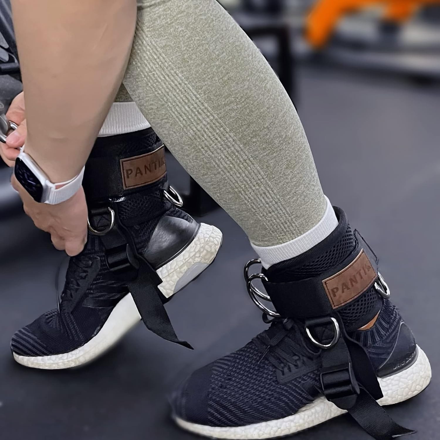Comfort Fit Adjustable Ankle Cuffs for Cable Machines – Ultimate Gym Companion