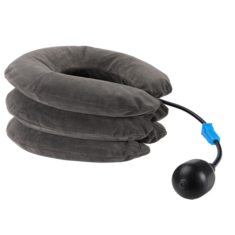 Cervical Neck Traction Inflatable Collar Brace Support Pain Relief Stretcher