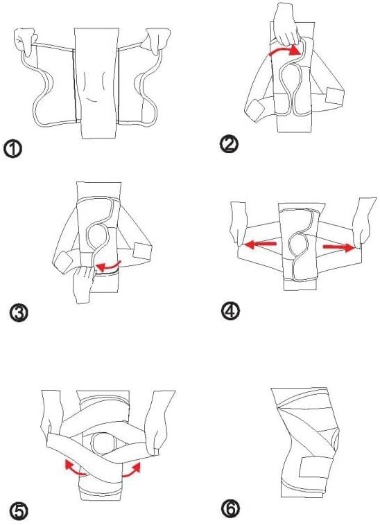 XX-Large Knee Support with Metal Spring Stabilizers