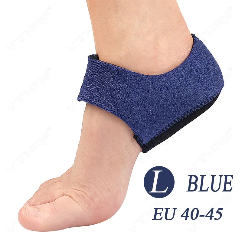 Pain Relief for Plantar Fasciitis Sock Worn Gel Heel Pad for Shoes Thin