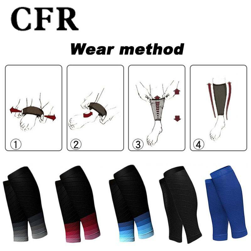 CFR Calf Support Leg Compression Sleeve Muscle Neoprene Recovery Running Cycling