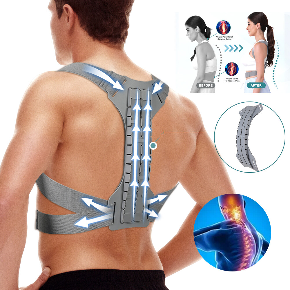 Back Posture Correction Corrector Back Support Shoulder Brace Belt For Men Women