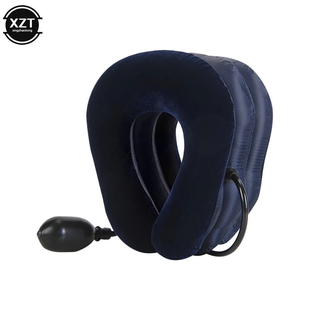 Cervical Neck Traction Device Collar Brace Support Pain Relief Stretcher Therapy