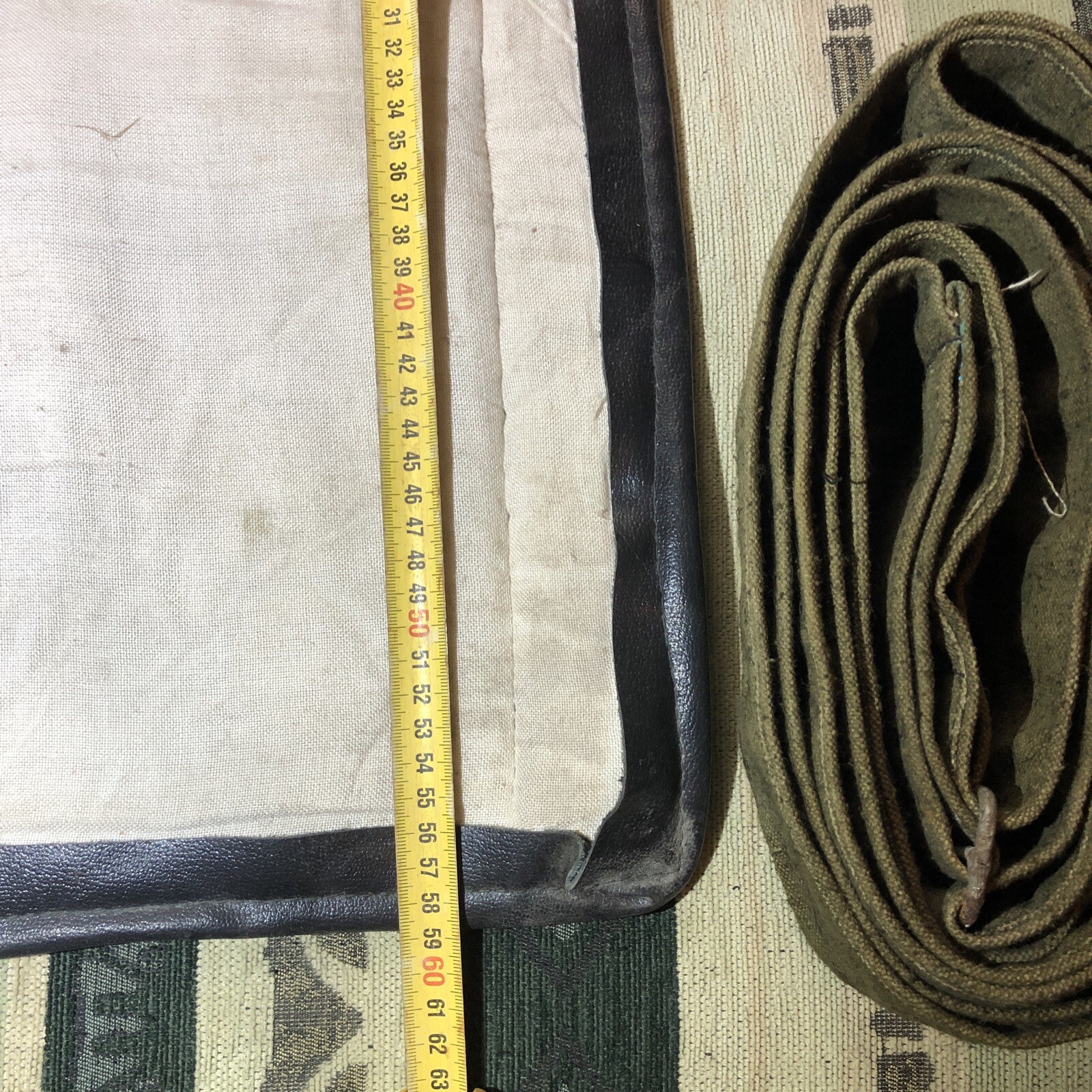 For the lower back, bind those in need. Warm leather blanket with a belt.