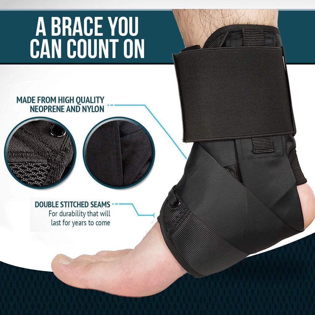 Plantar Fasciitis Night Splint Adjustable Foot Drop Ankle Brace Support Toe Pain