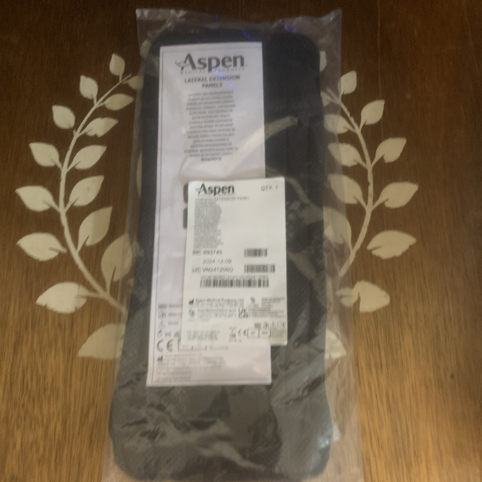 Aspen Medical Products Back Brace Horizon Lateral Extension Panels 993745 READ