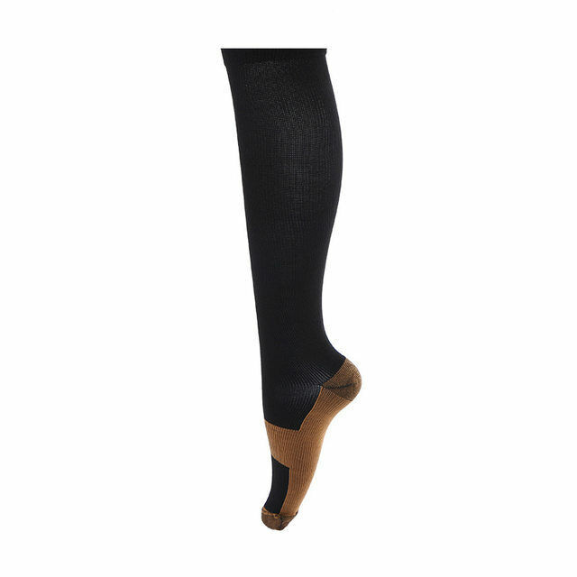 (6 Pairs) Compression Socks Hg Knee High Copper Mens / Womens S-XXL USA