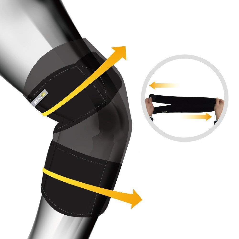 Codera, Envoltura De Soporte De Neopreno Reversible Para Articulaciones, Dolor