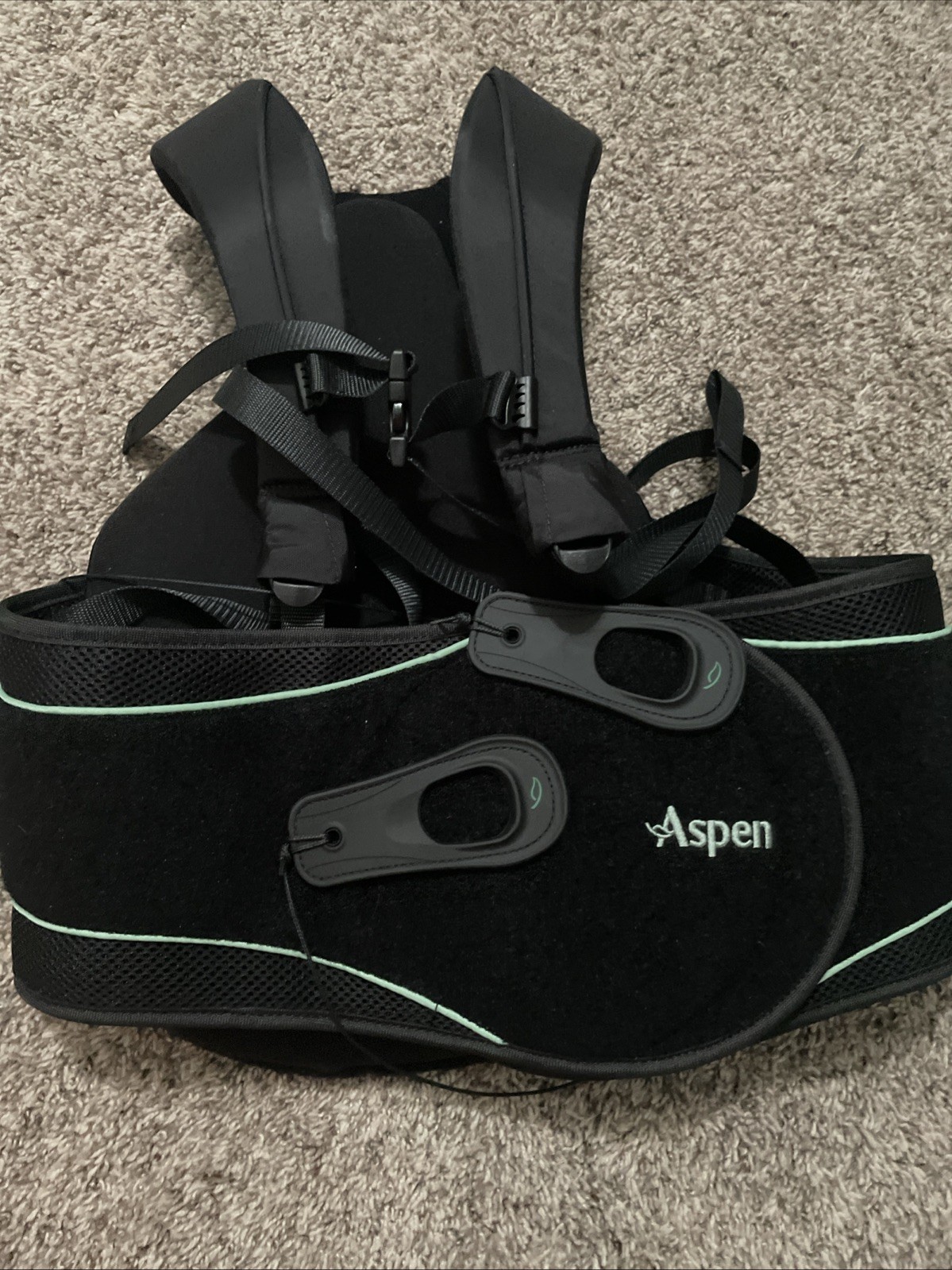 Aspen Summit 631 Lumber Support Back Brace Extra Large Black USA