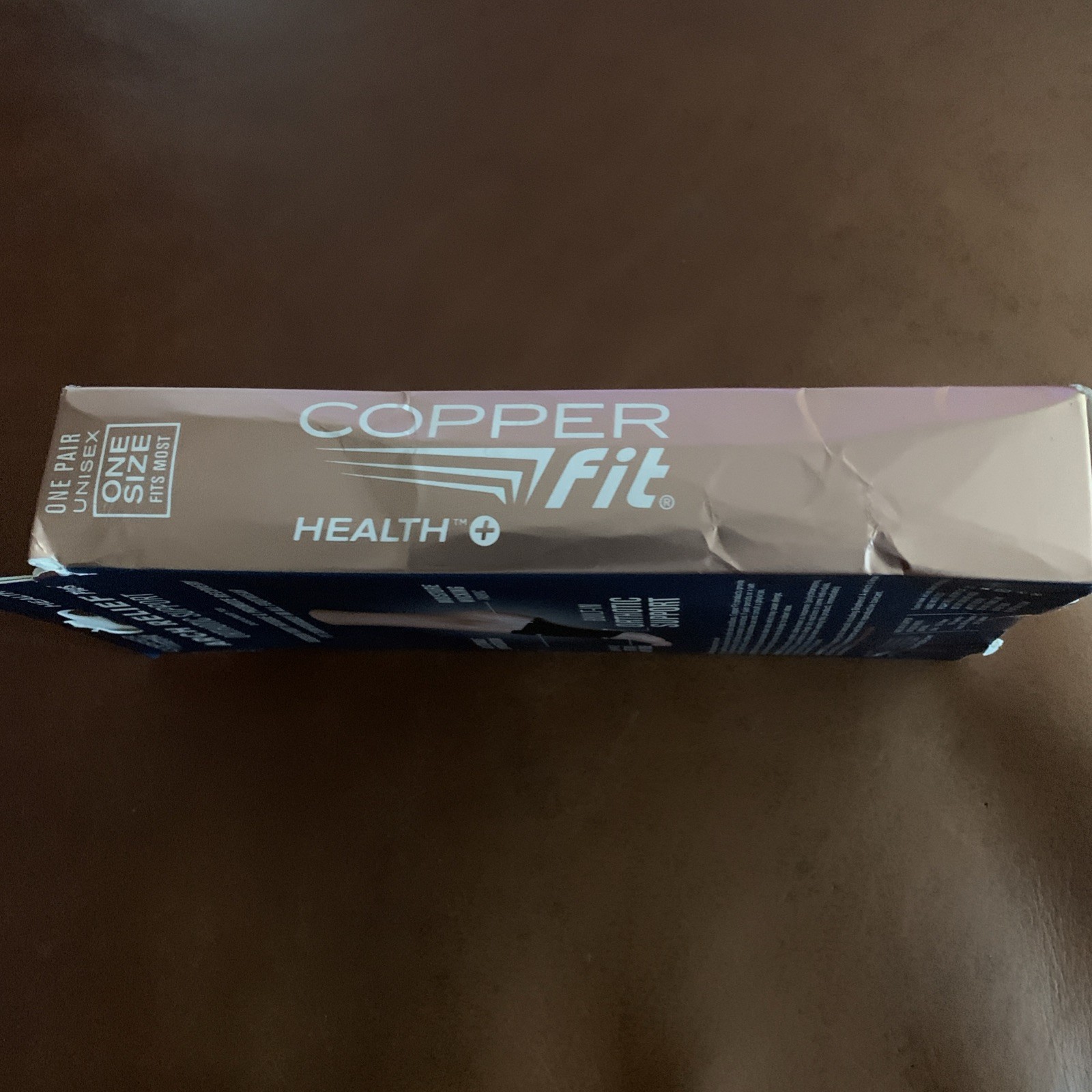 Copper Fit Health Unisex Arch Relief Plus with Built-In Orthotic Support – Black
