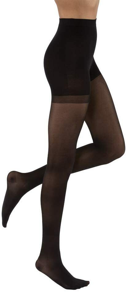 JOBST Ultrasheer Waist High Pantyhose Closed Toe 20-30mmHg Classic Black Large