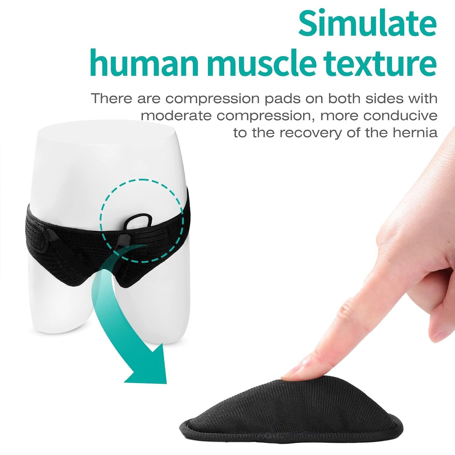Hernia Belts for Men Inguinal, Hernia Support Brace for Groin Pain Relief