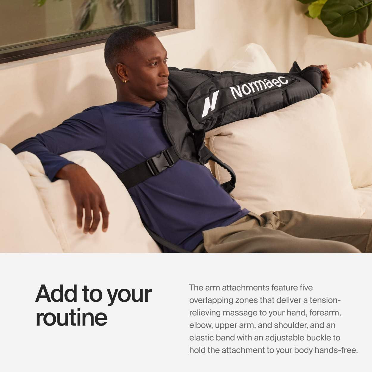 Normatec 3 Arm Attachments – Pair for Enhanced Recovery and Performance