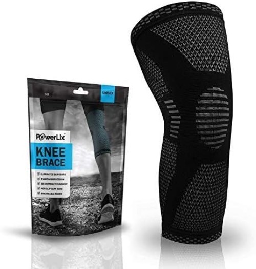 Knee Compression Sleeve – Best for Men & Women – Knee Support for Running, Ba…