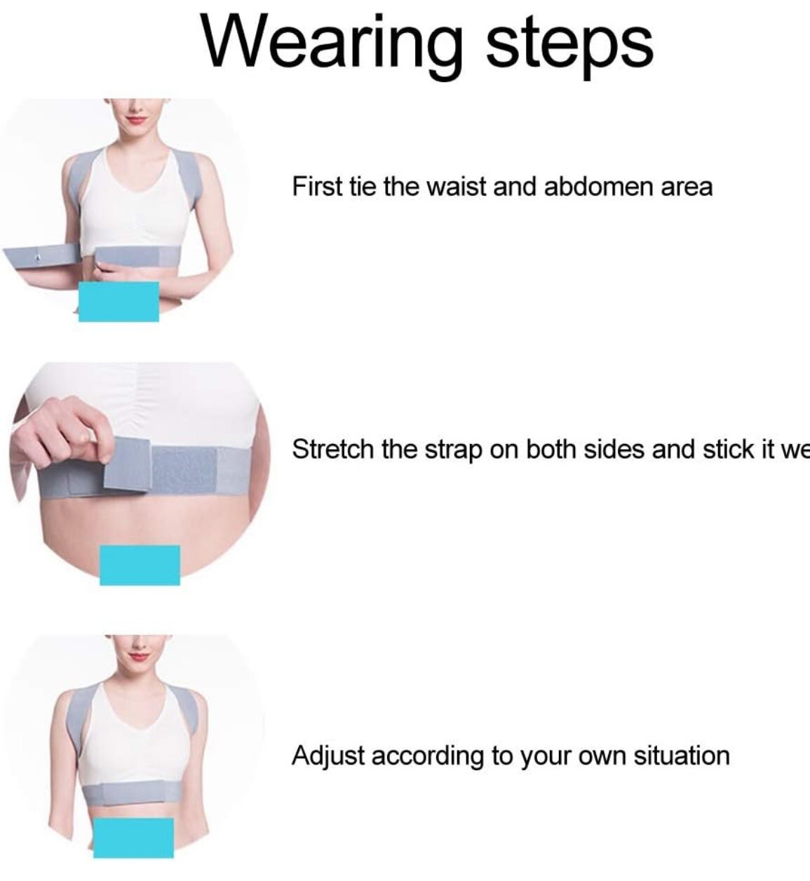Posture Corrector, Comfortable Back Brace, for Adult Student Women Men Size M