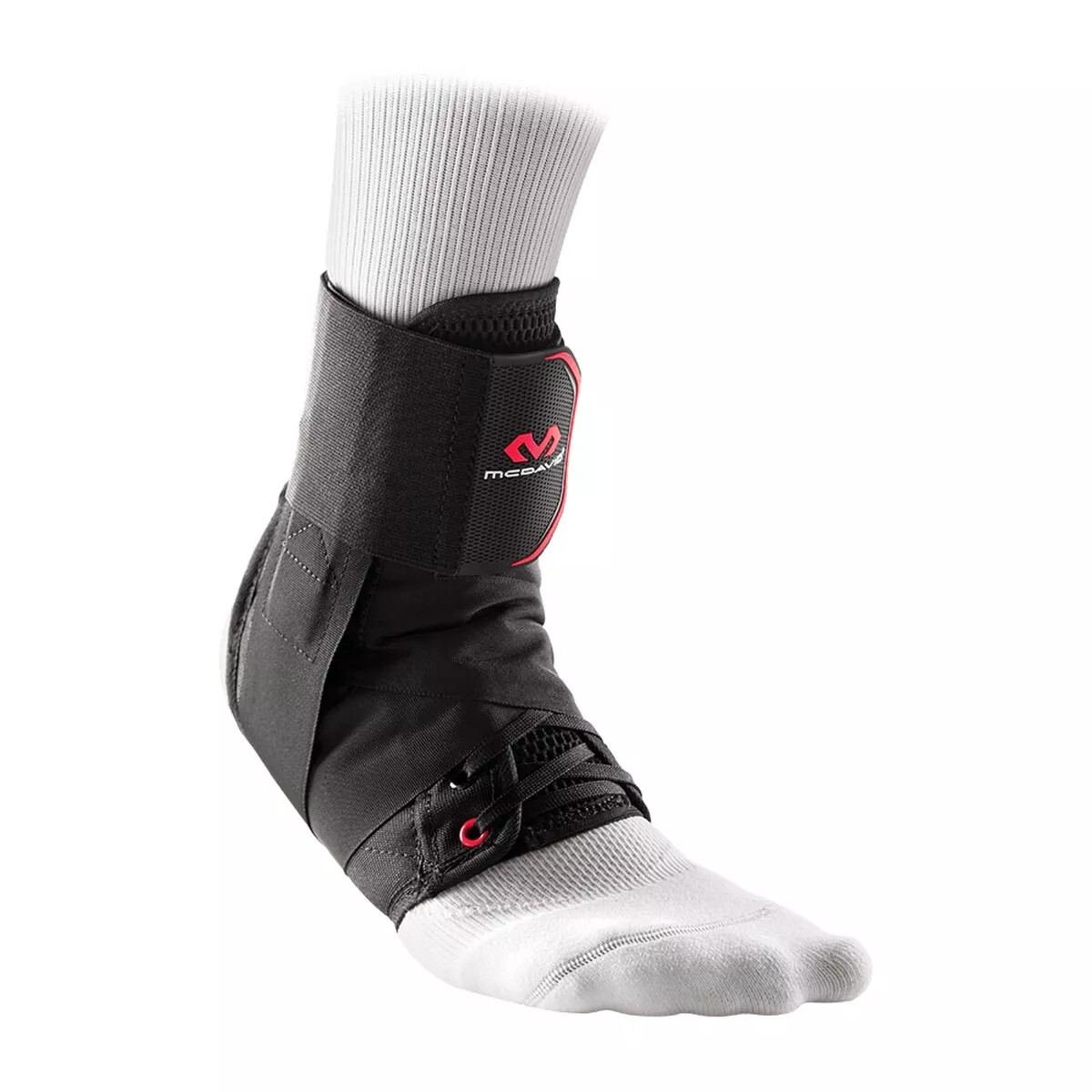 McDavid ANKLE BRACE w/ STRAPS Size XL Black Prevent / Recover Ankle Sprains NEW