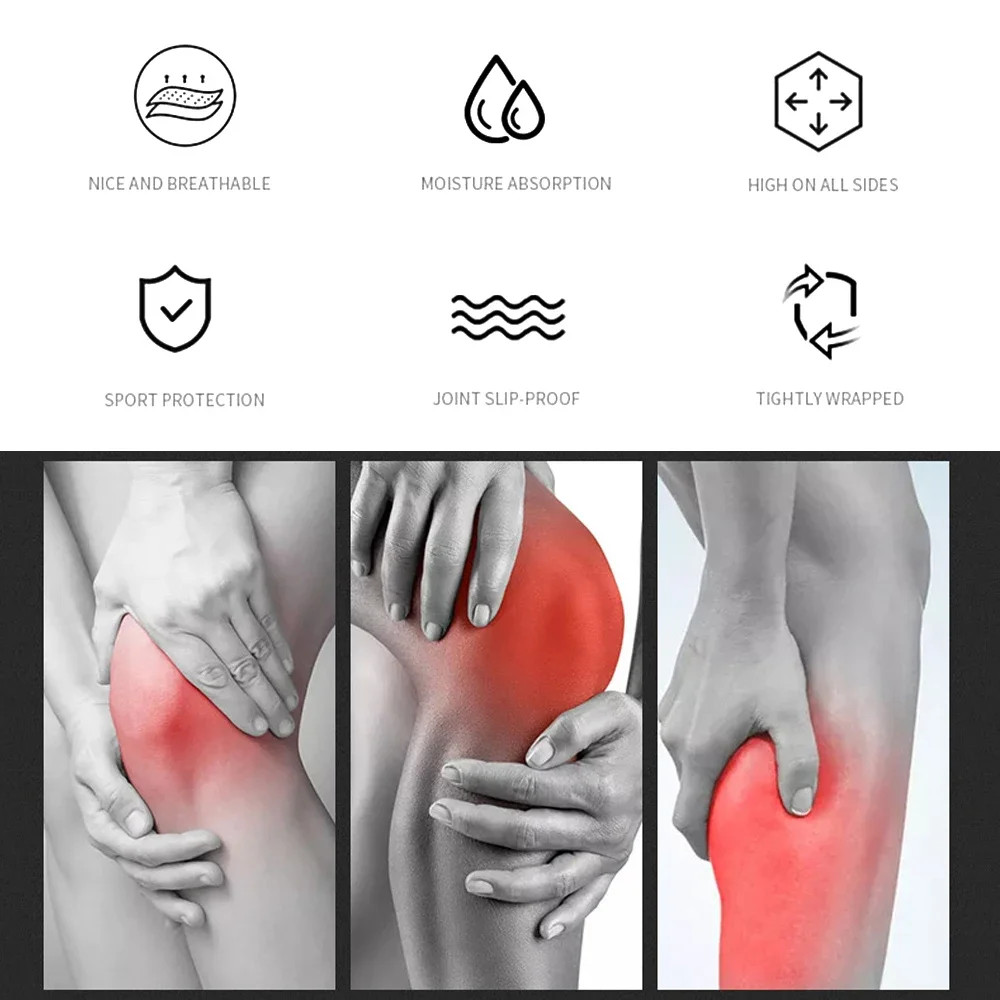 1Pair Calf Compression Sleeves for Men & Women – Calf Support Leg Compr