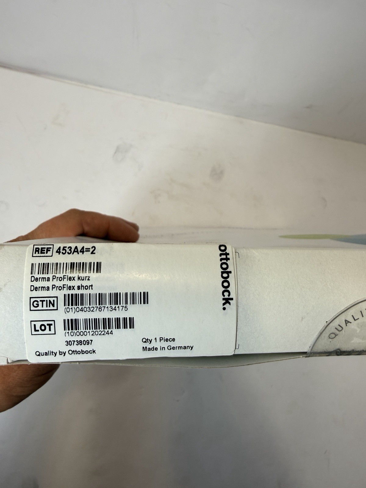 OTTOBOCK DERMA PROFLEX SHORT PROSTHETIC LEG SLEEVE “””BRAND NEW”””