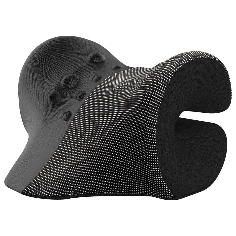 Neck & Shoulder Relaxer with Magnetic Therapy Pillowcase Chiropractic Pillow NEW