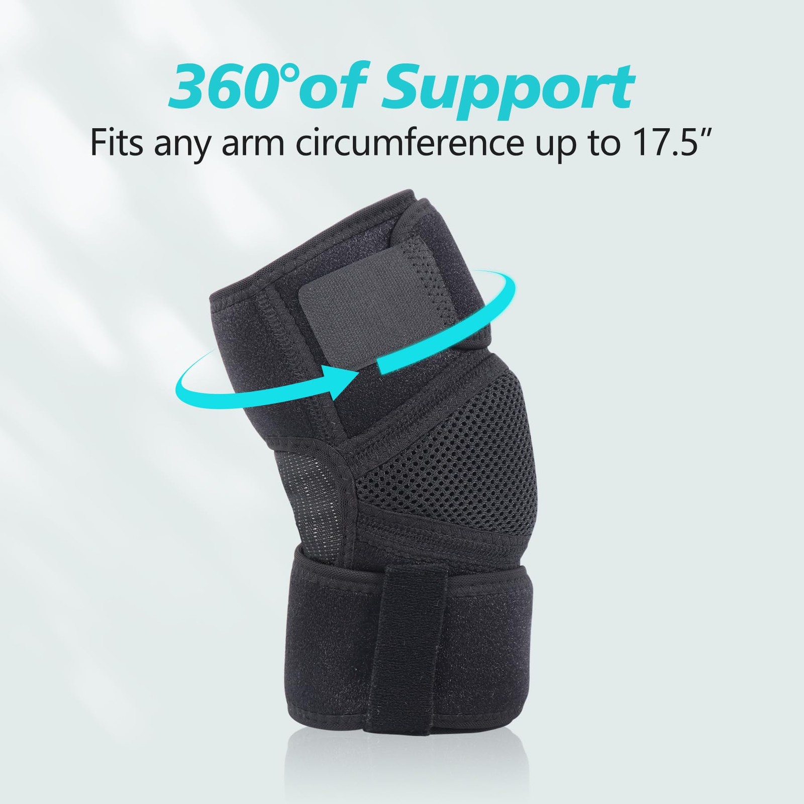 Cozyhealth Elbow Brace for Tendonitis Women Men, Tennis Sport – Black