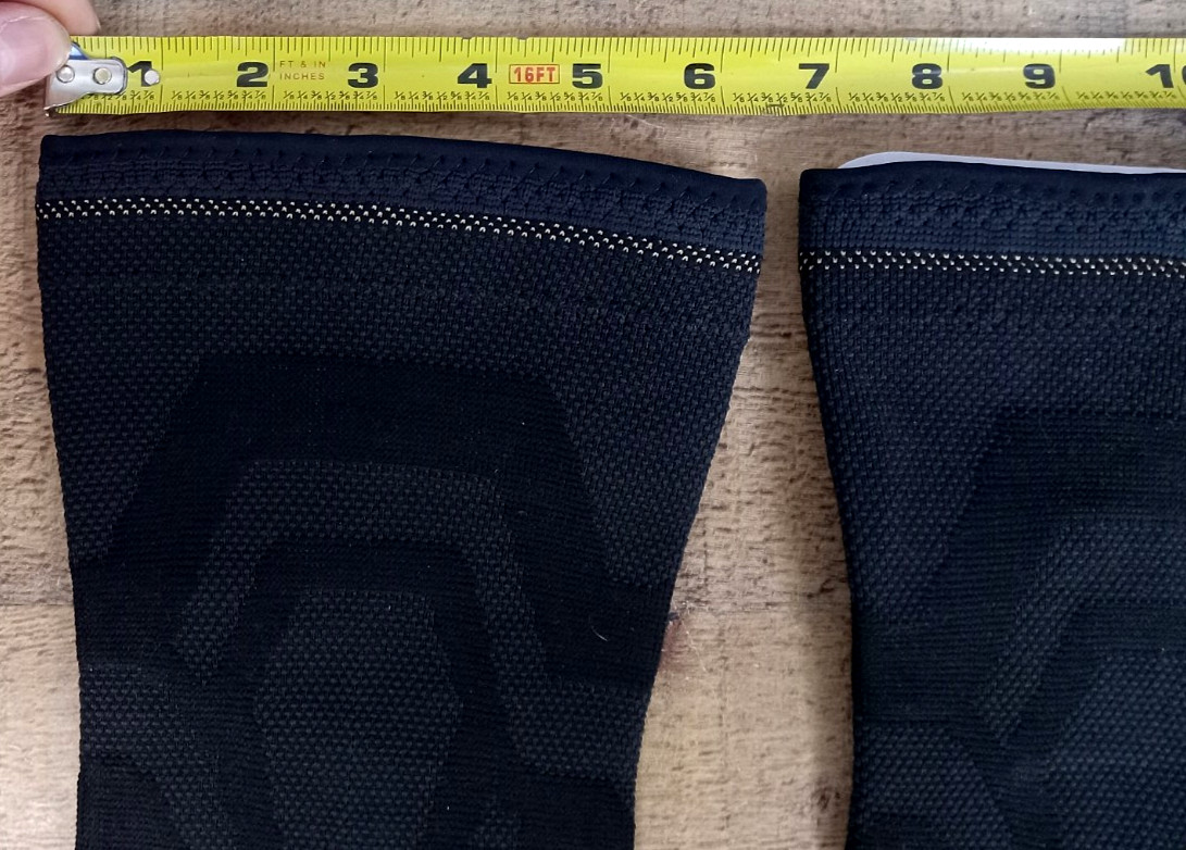 2 PACK – Copper Fit Elite Air Compression Knee Sleeve AIRFLOW, Size S/M 12″-16″
