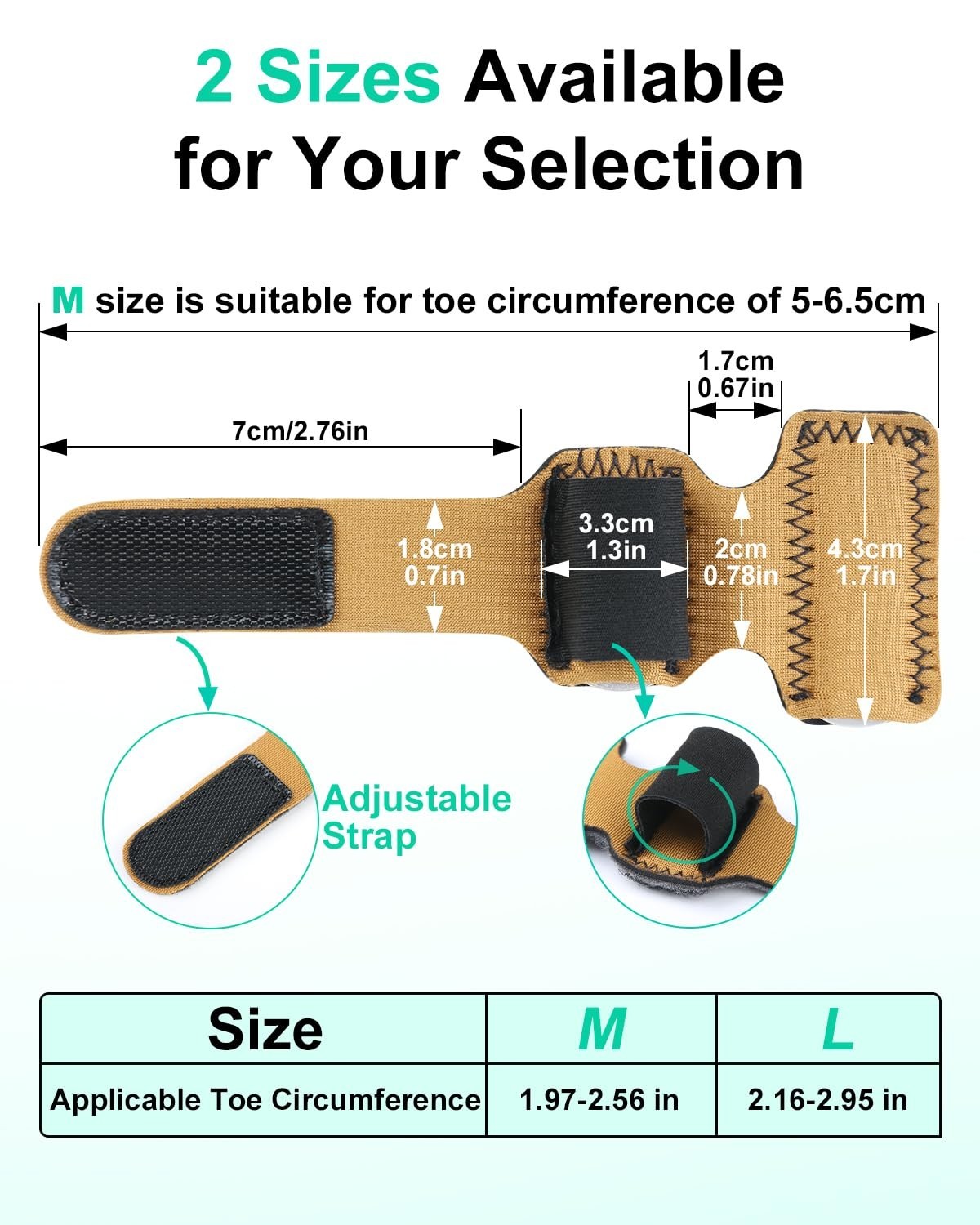 Hammer Toe Corrector Pack, Adjustable Steel Splints for Women Men, Curled Bent