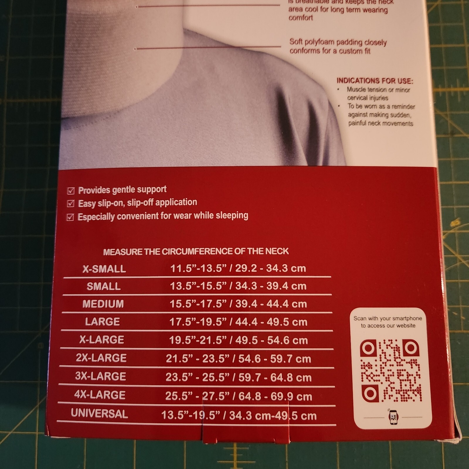 OTC Size Small Professional Orthopaedic Soft Foam Cervical Collar (2394/N-S)