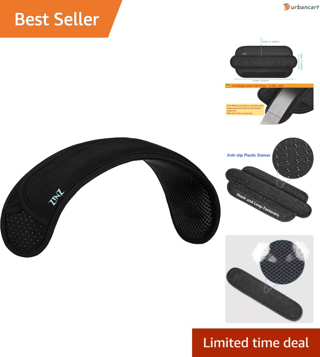 Ultra Thick & Breathable Universal Shoulder Pad Cushion