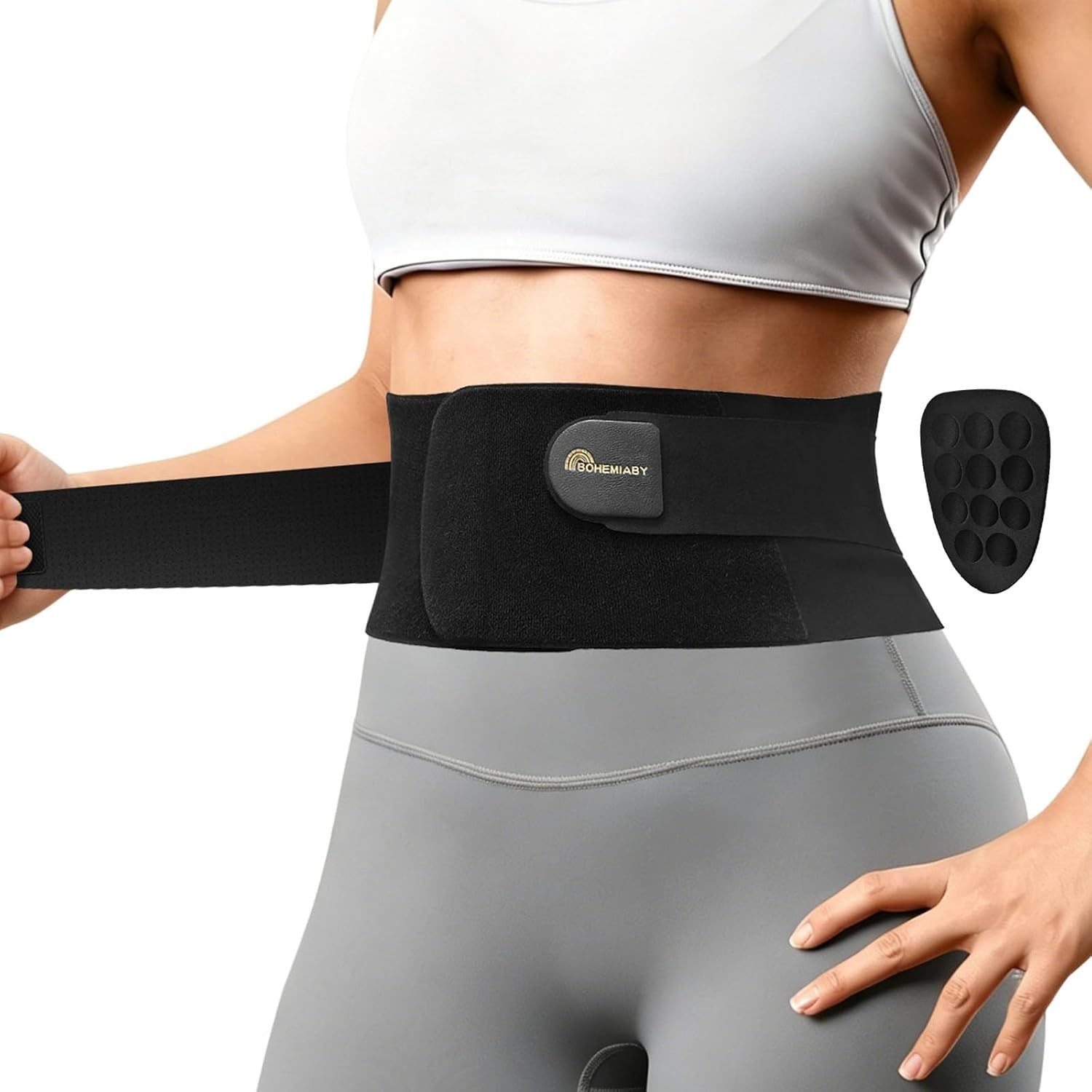 Thin & Lightweight Back Brace for Lower Back Pain, Sciatica,Herniated Disc,Br…