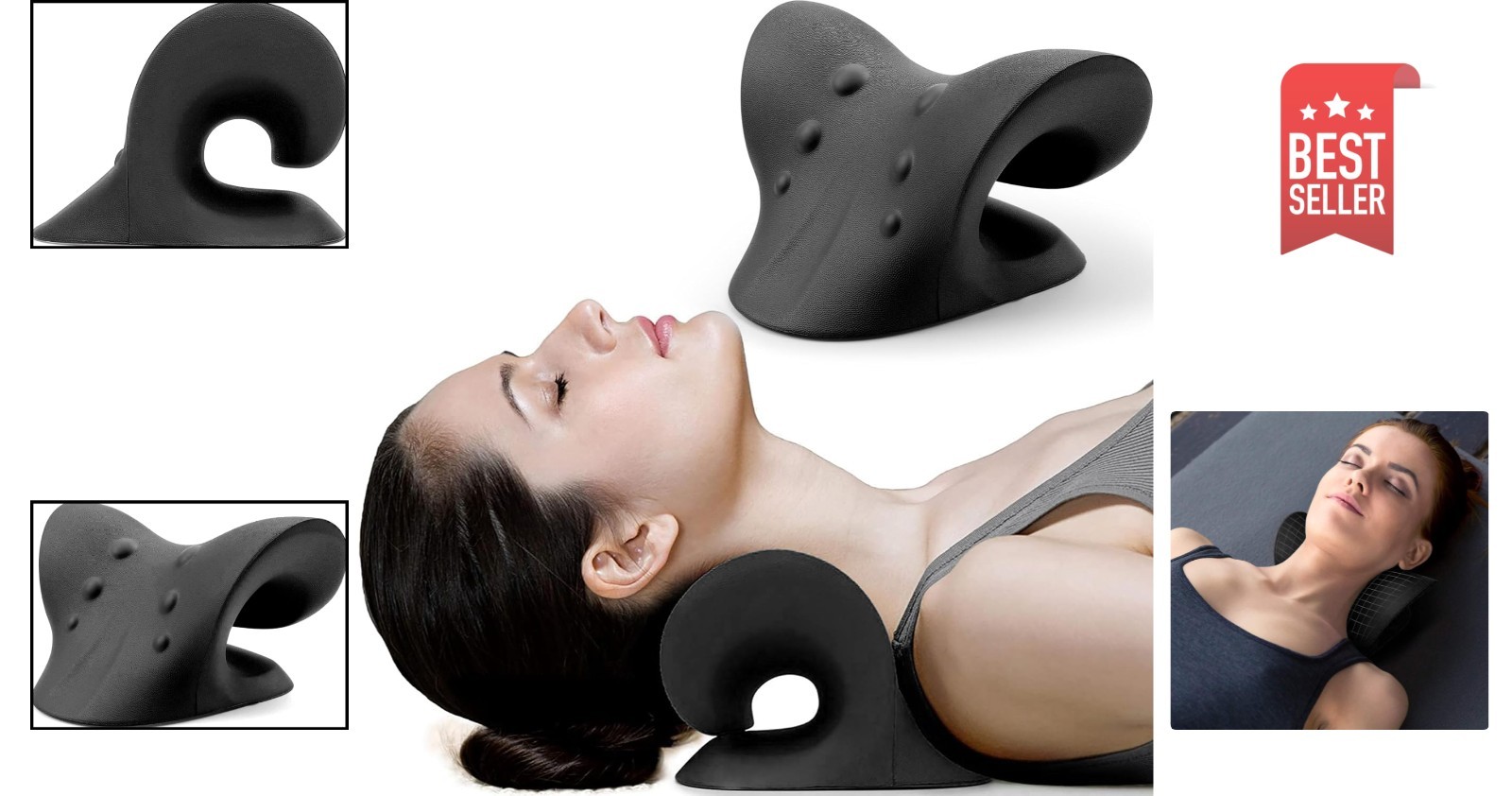 Cervical Spine Alignment Pillow – Ergonomic Neck Relaxer for Relief & Recovery