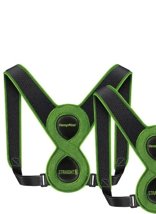 Hempvana Straight8 Fully Adjustable Posture Corrector(Damage Box Never Used)