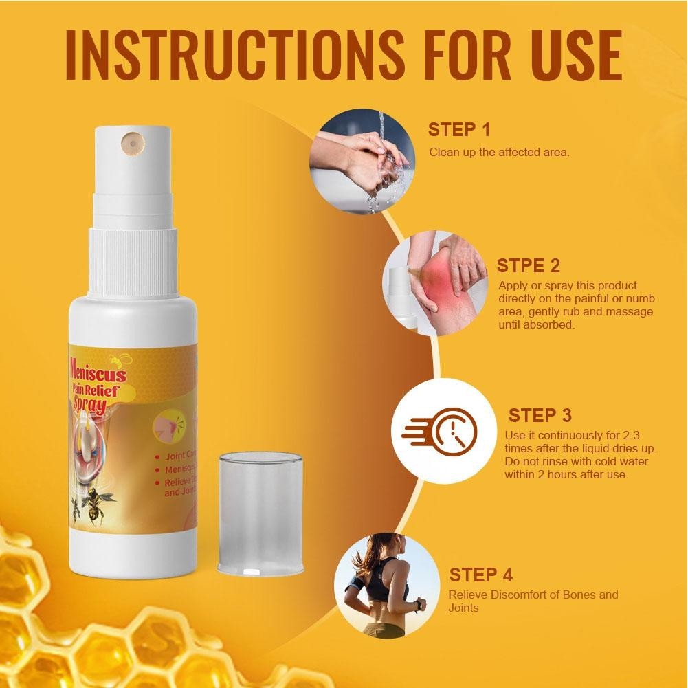 Meniscus Spray Spray, Meniscus Schmerzlinderung Knie Schmerzlinsidederung F7K2