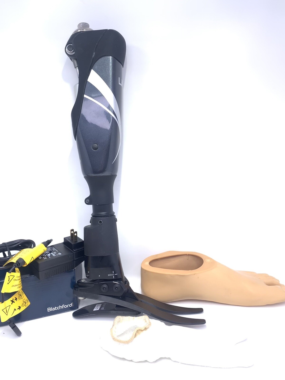 endolite blatchford linx prosthetic knee and foot. microprocessor prosthetic