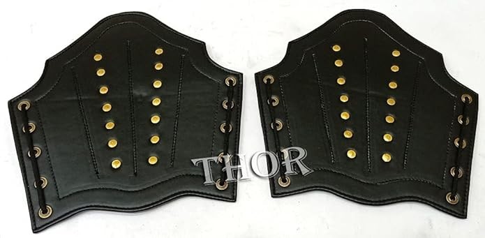 Medieval Leather Arm Guard Bracers Replica Armor Rustic Vintage Home Decor Gifts