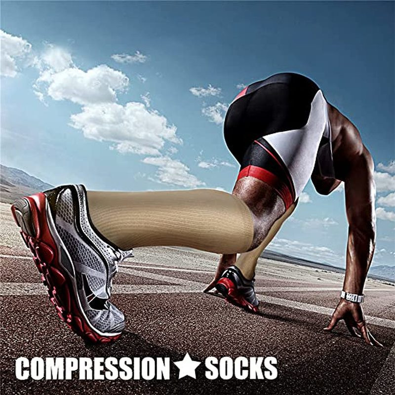 lot Compression Socks 15-20mmHg Support Miracle Calf Leg Sport Men Women (S~XXL)