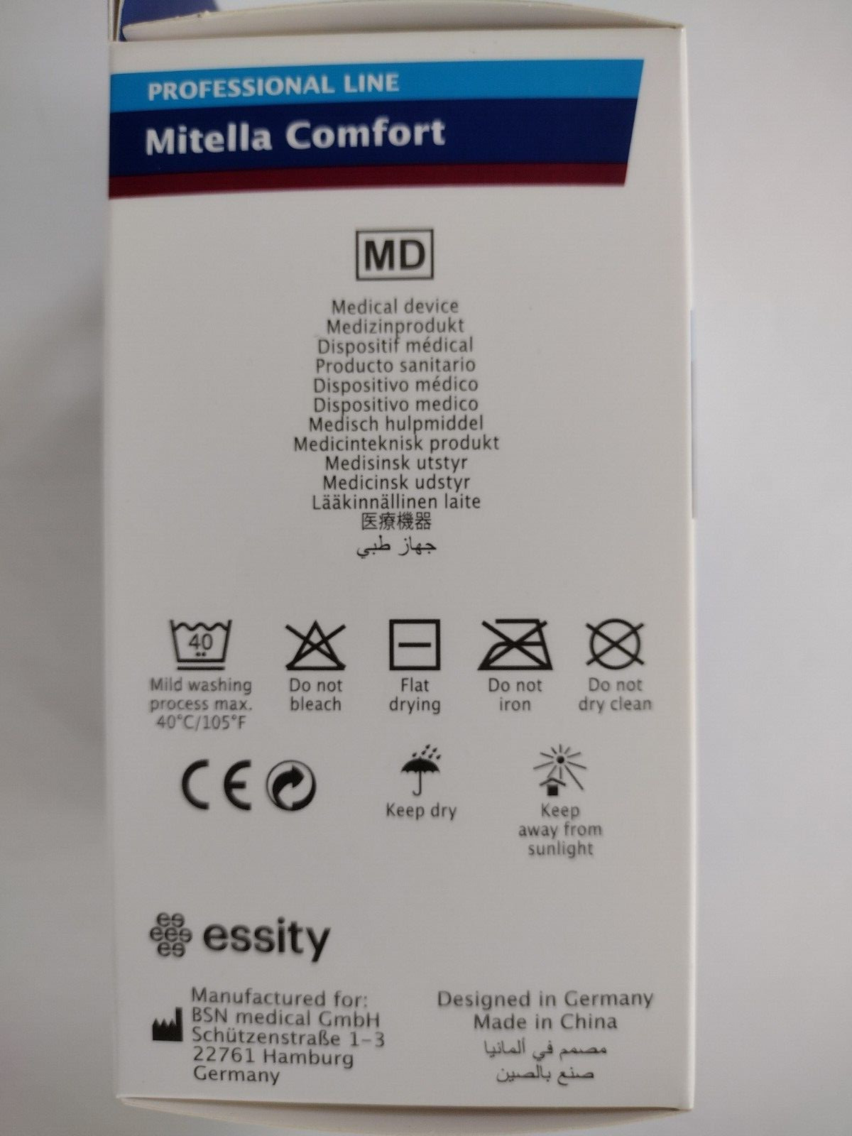 Actimove Mitella Comfort Arm Sling Medium M Professional line Blue New