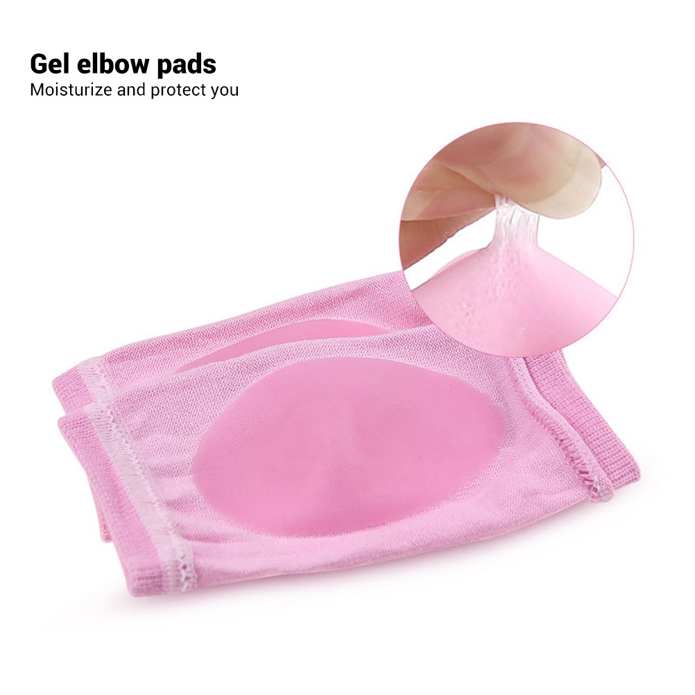 1 Pair Gel Elbow Pads Comfortable Elbow Skin Care Breathable Elbow Protective