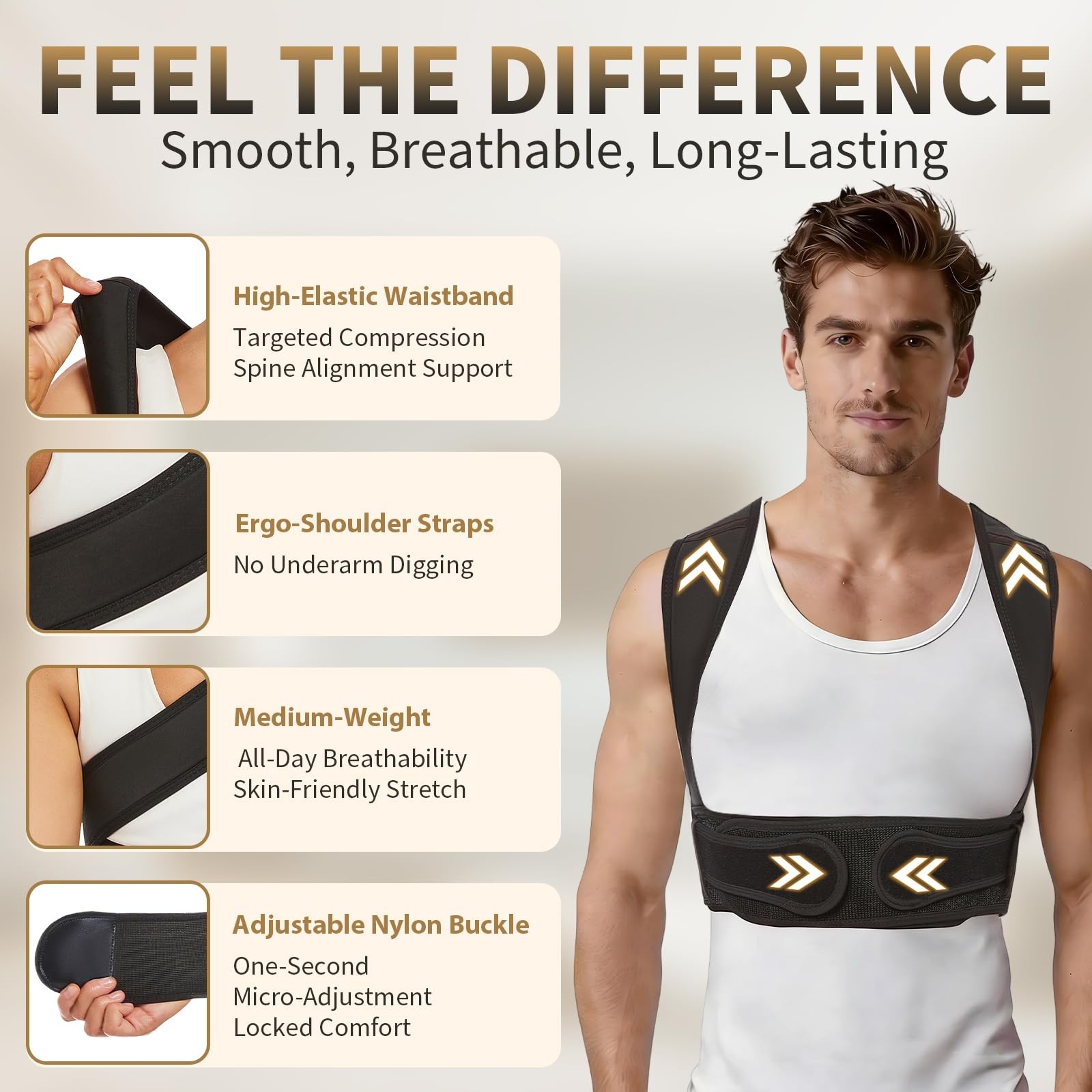 Posture Corrector for Women and Men Back Brace for Women Back Straightener fo…