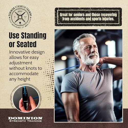 Shoulder Pulley Over Door Hook Range of Motion Physical Therapy Exercise