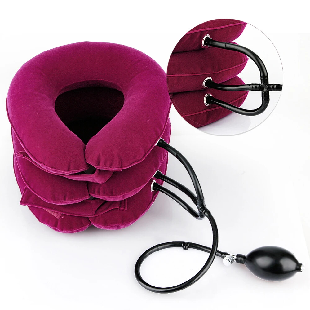 Cervical Neck Traction Device,Relief for Chronic Neck & Shoulder Alignment Pain