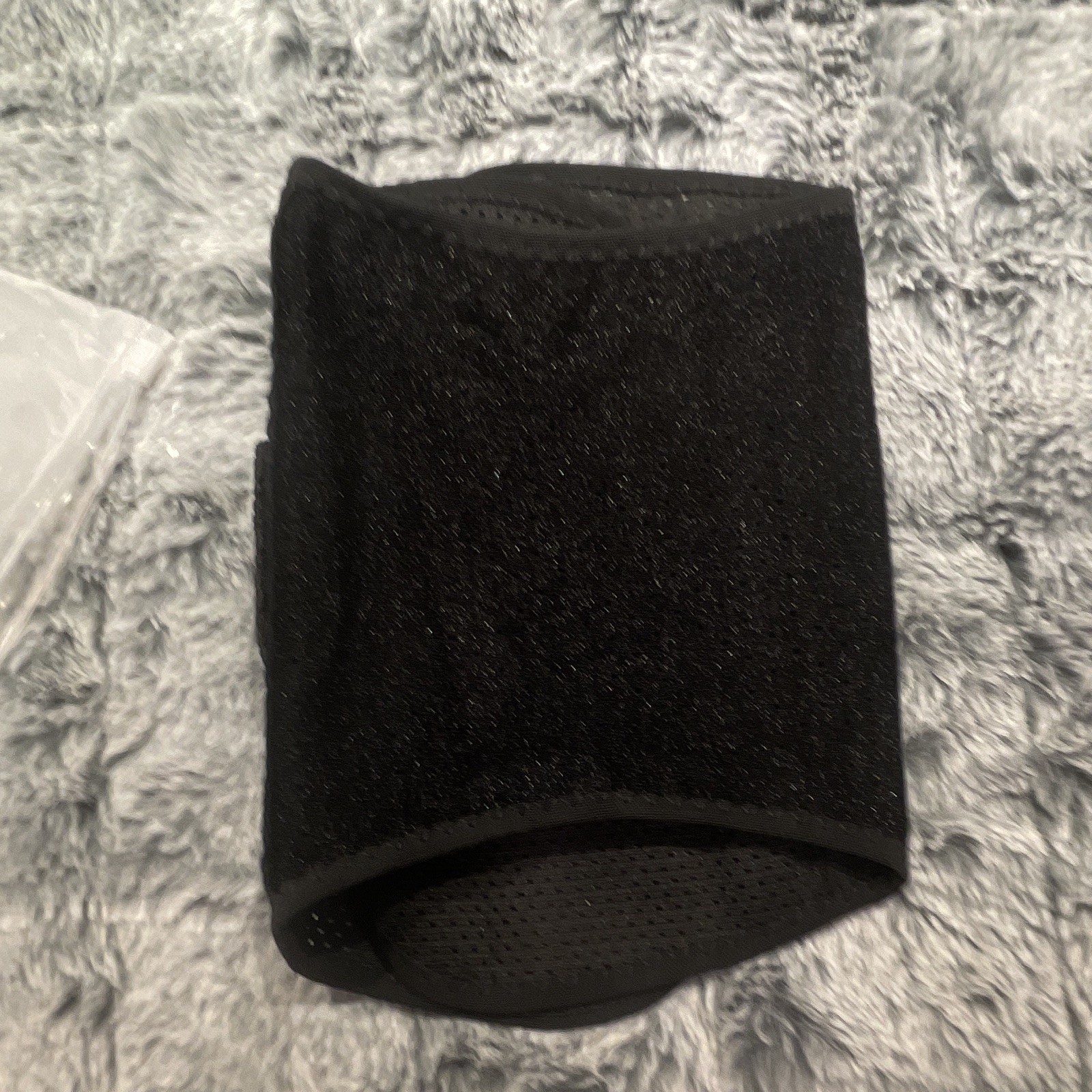 Black Orthopedic Support Brace Hook-and-Loop Closure Size XXXL