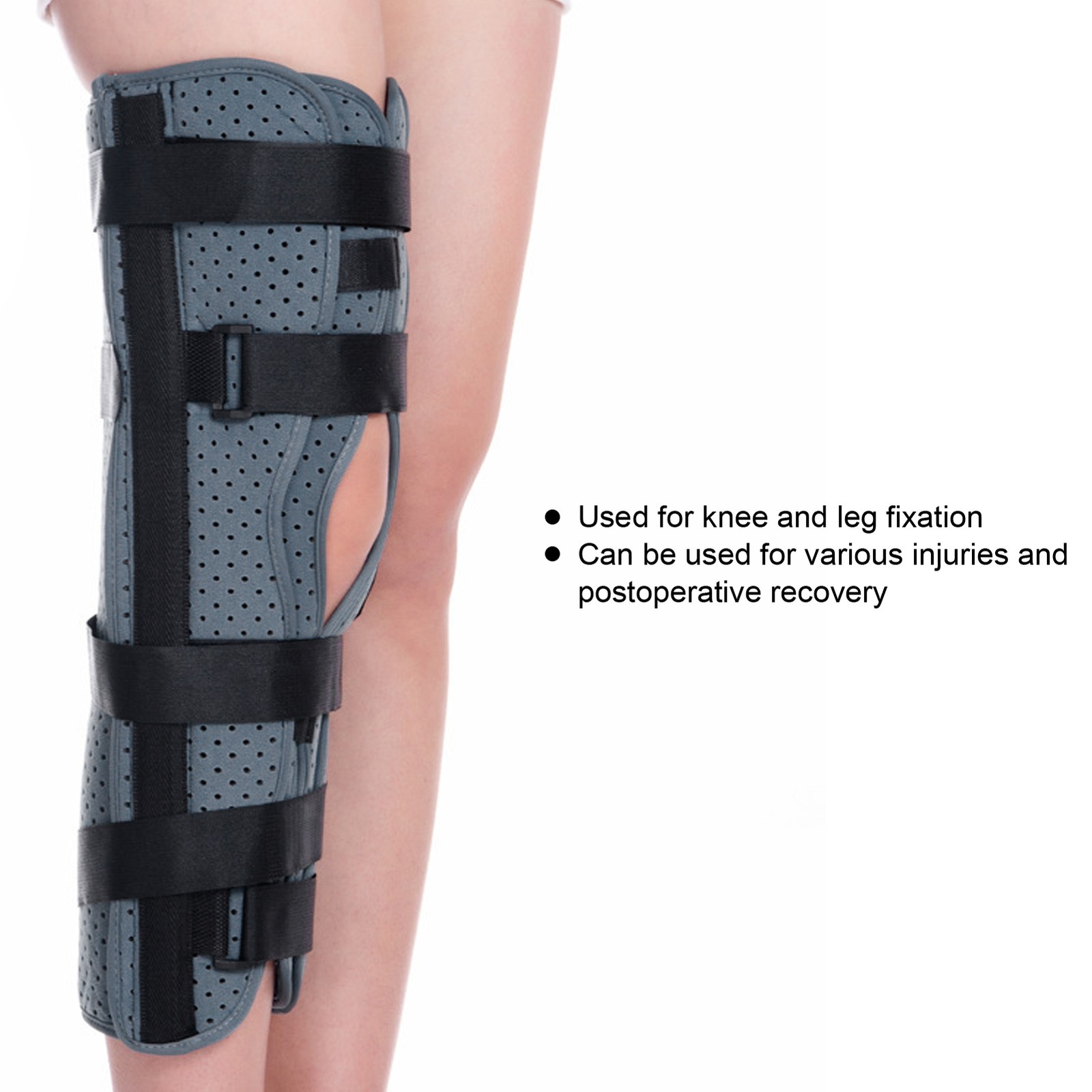 Adjust Knee Immobilizer Joint Pain Relief Knee Splint Leg Support Brace