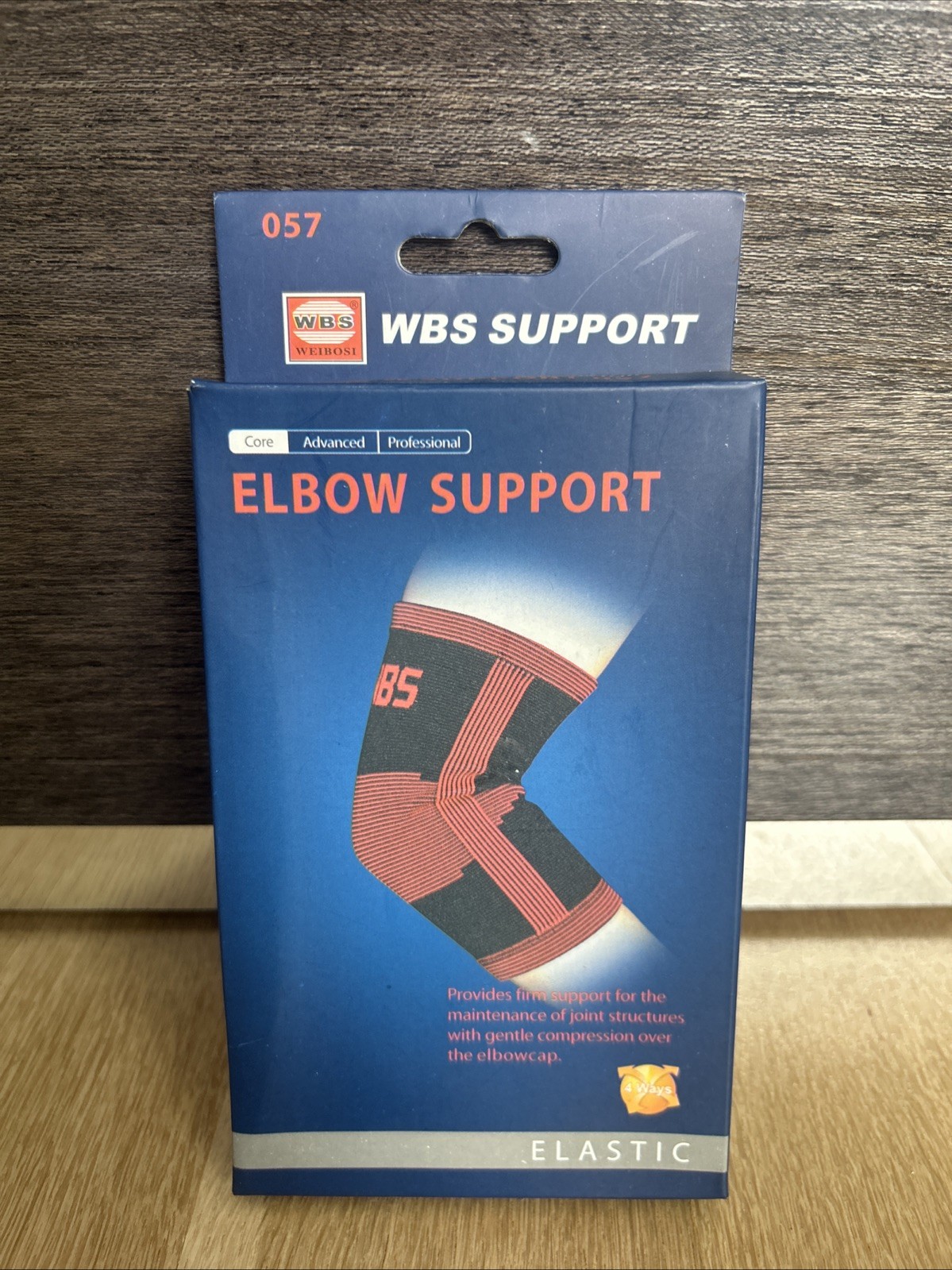 WBS Core Elbow Support, Elastic Compression Sleeve