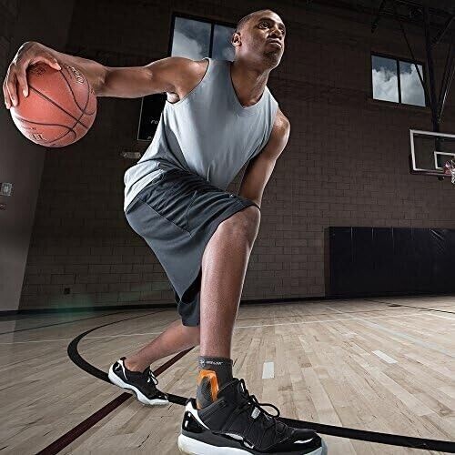 DONJOY PERFORMANCE TRIZONE COMPRESSION ANKLE SUPPORT BRACE BLACK, SMALL