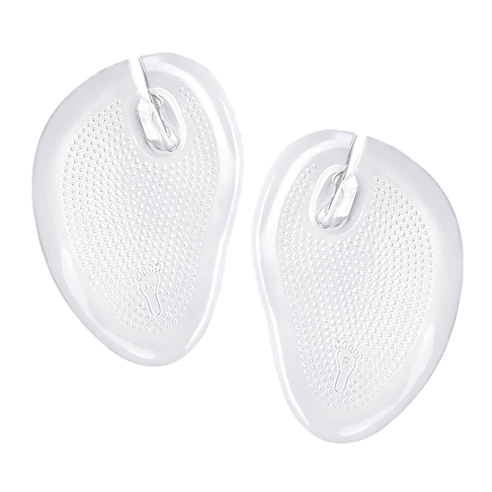 2 Pieces Self Adhesive Gel Forefoot Cushions Flip Flops Forefoot for Sandals